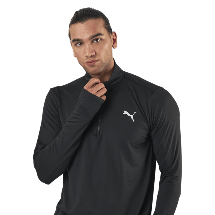 Favorit 1/4 Zip Svart