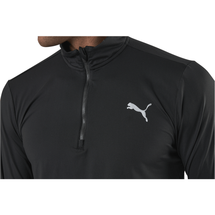 Favorit 1/4 Zip Svart