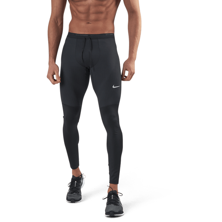 Phenom Elite Men's Running Tights BLACK/REFLECTIVE SILV