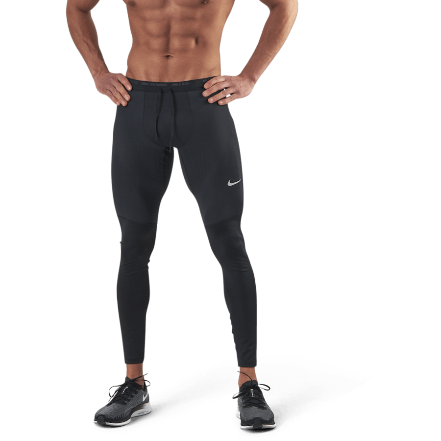 Phenom Elite Men's Running Tights BLACK/REFLECTIVE SILV