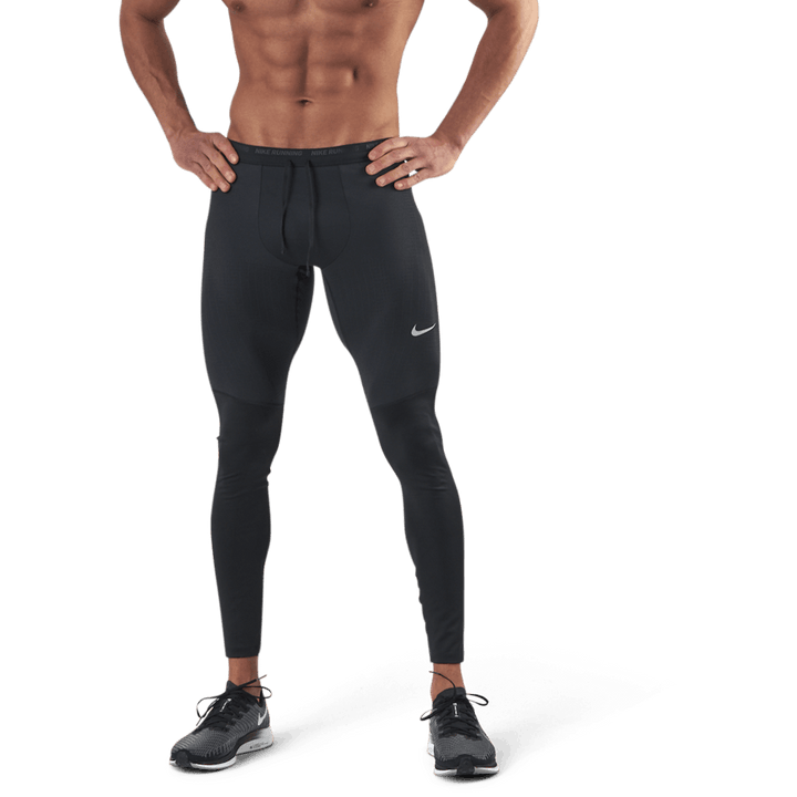 Phenom Elite Men's Running Tights BLACK/REFLECTIVE SILV