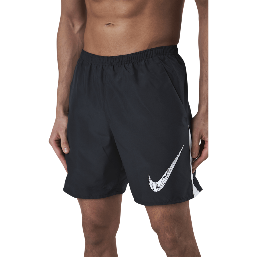 Run Wild Run Short 7" Brief-Line White/Black