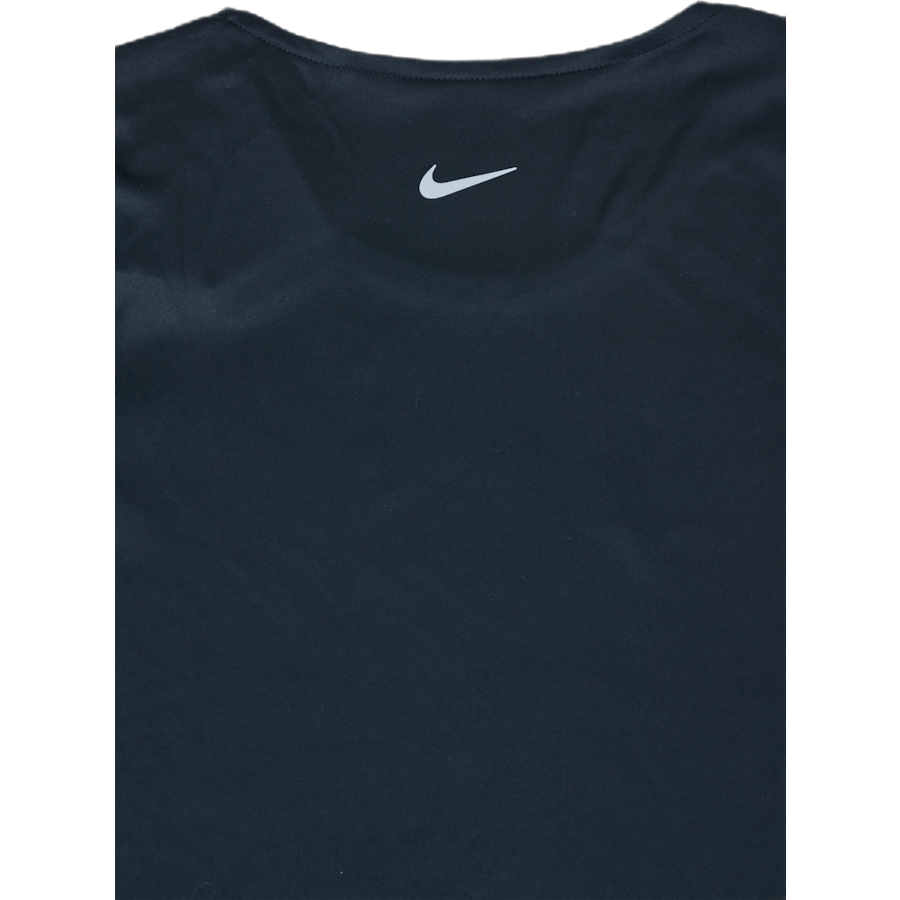 Haut de course Swoosh SS Noir/Argent
