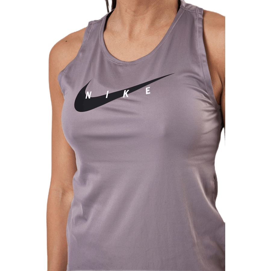 Swoosh Running Tank Purple/Silver