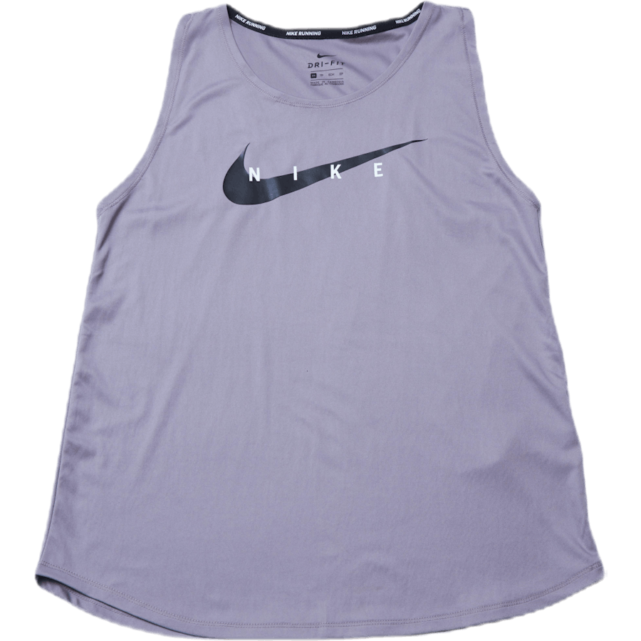 Swoosh Running Tank Purple/Silver
