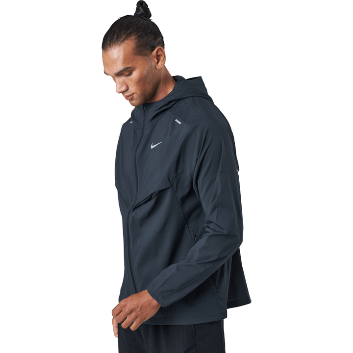 Windrunner Men's Running Jacket BLACK/REFLECTIVE SILV