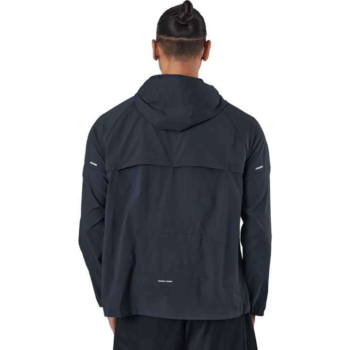Windrunner Men's Running Jacket BLACK/REFLECTIVE SILV
