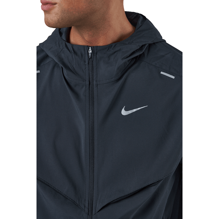 Windrunner Men's Running Jacket BLACK/REFLECTIVE SILV