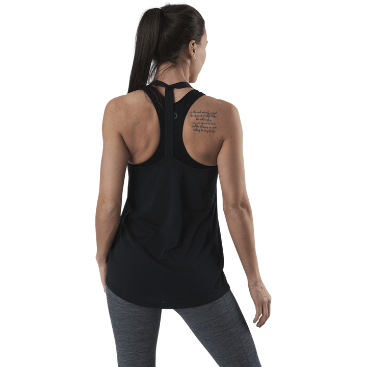 Dry Essential Elastika Tank Weiß/Schwarz
