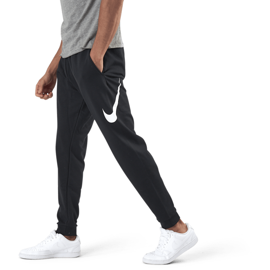 Dri-FIT träningsbyxor med avsmalnande passform för män BLACK/WHITE