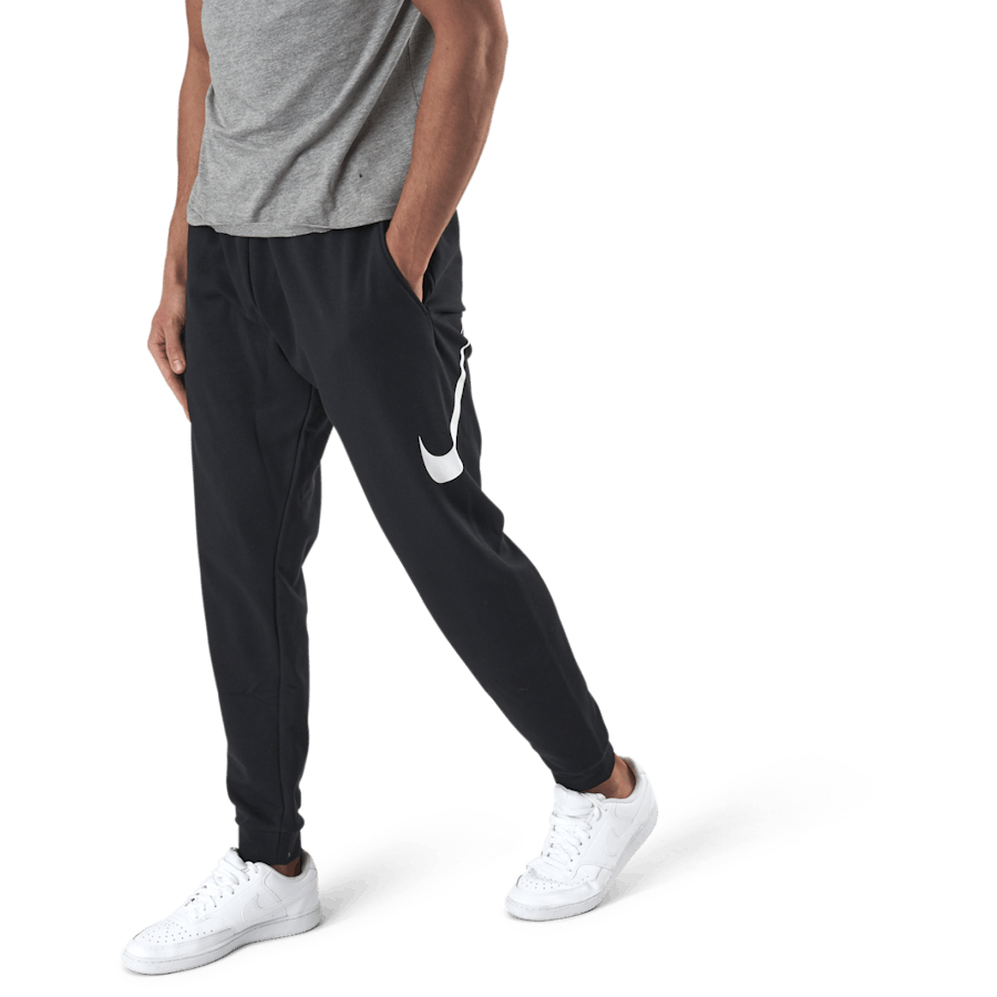 Dri-FIT träningsbyxor med avsmalnande passform för män BLACK/WHITE