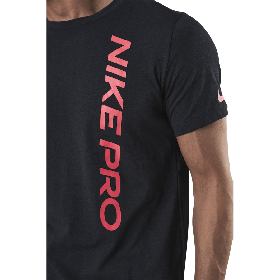 Pro Burnout SS Top Black/Red