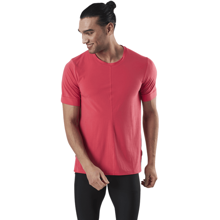 Dry Top SS Yoga Svart/Röd