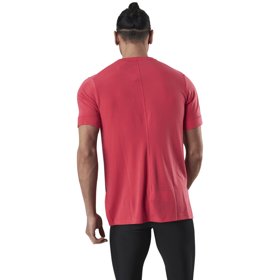 Dry Top SS Yoga Svart/Röd