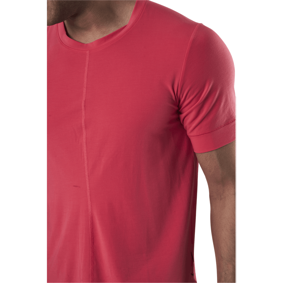 Dry Top SS Yoga Svart/Röd