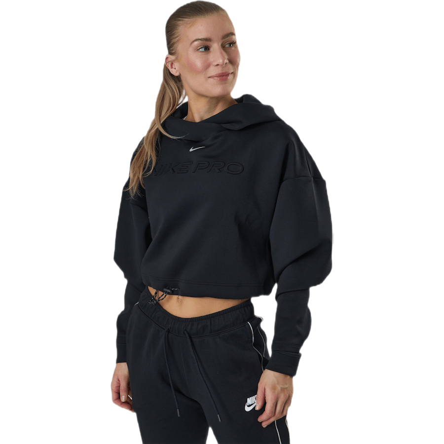 CLN Felpa con cappuccio in pile nero/grigio