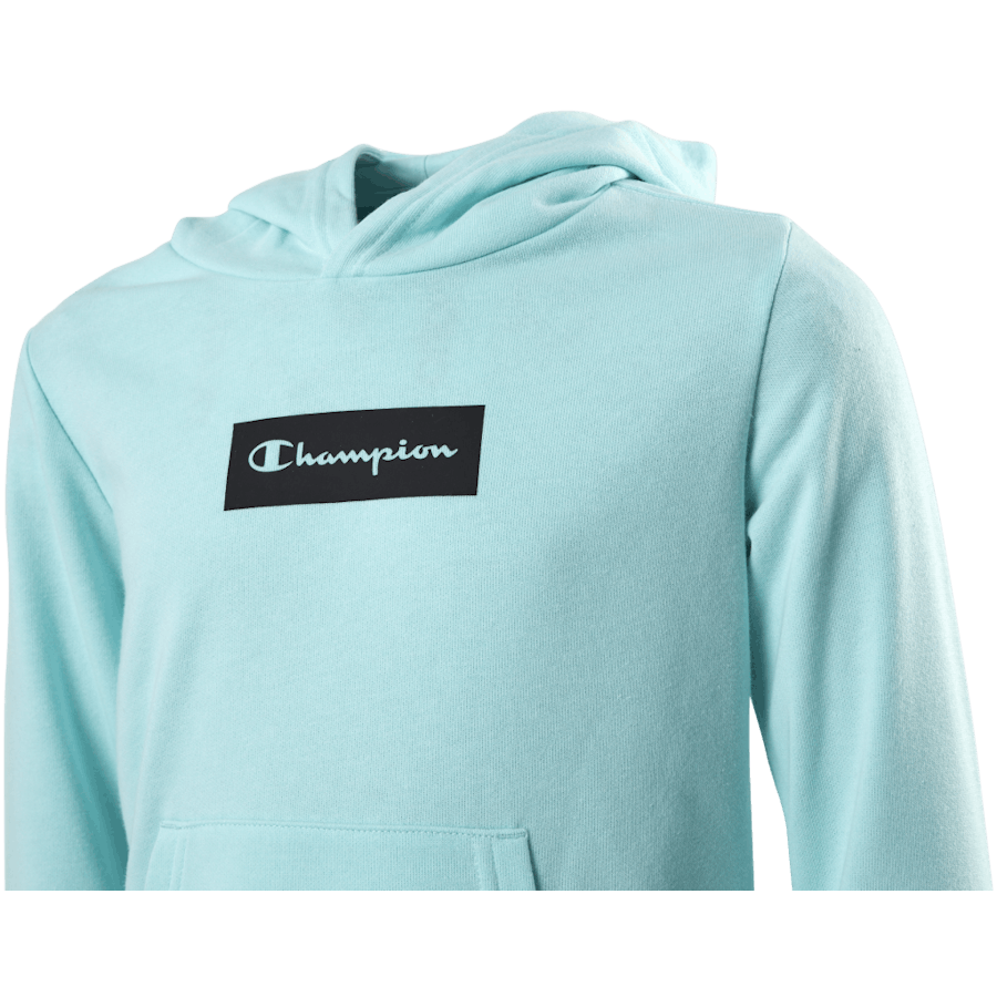 Pastel Hooded Sweatshirt Junior Turquoise