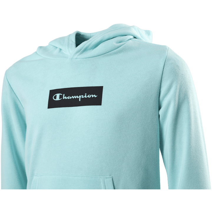 Pastel Hooded Sweatshirt Junior Turquoise