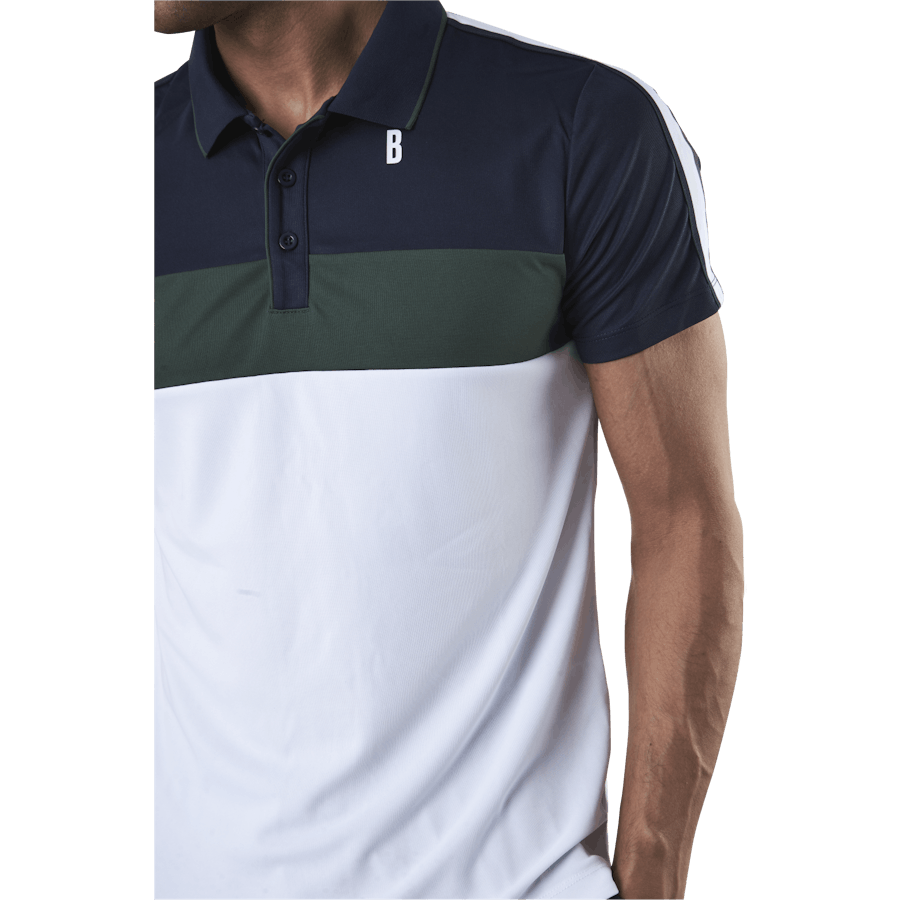 Tyler Polo Blue/White