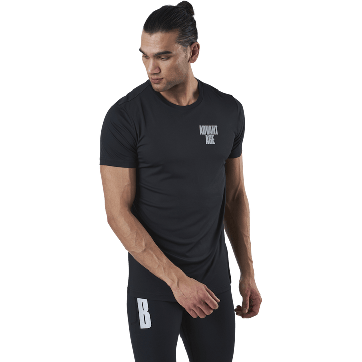 Night Perf Tee Zwart