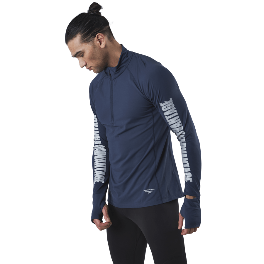 Night Midlayer Blue