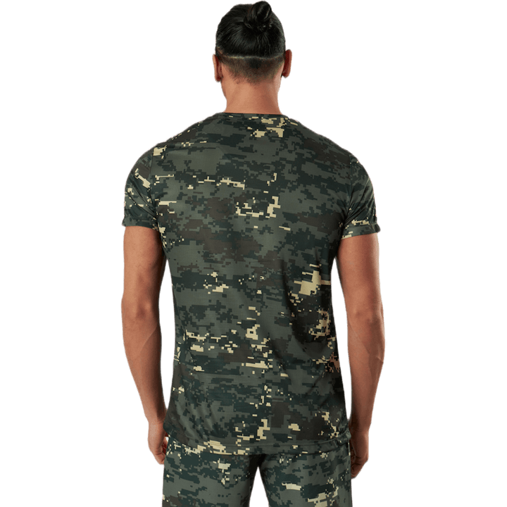 Sthlm Blocked Tee Green