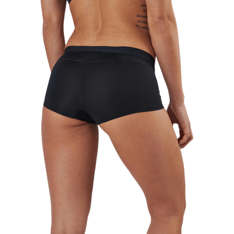 Maia Solid Minishorts Black