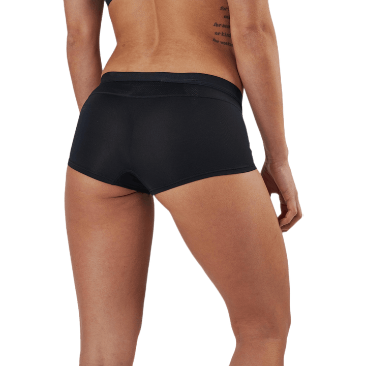 Maia Solid Minishorts Black