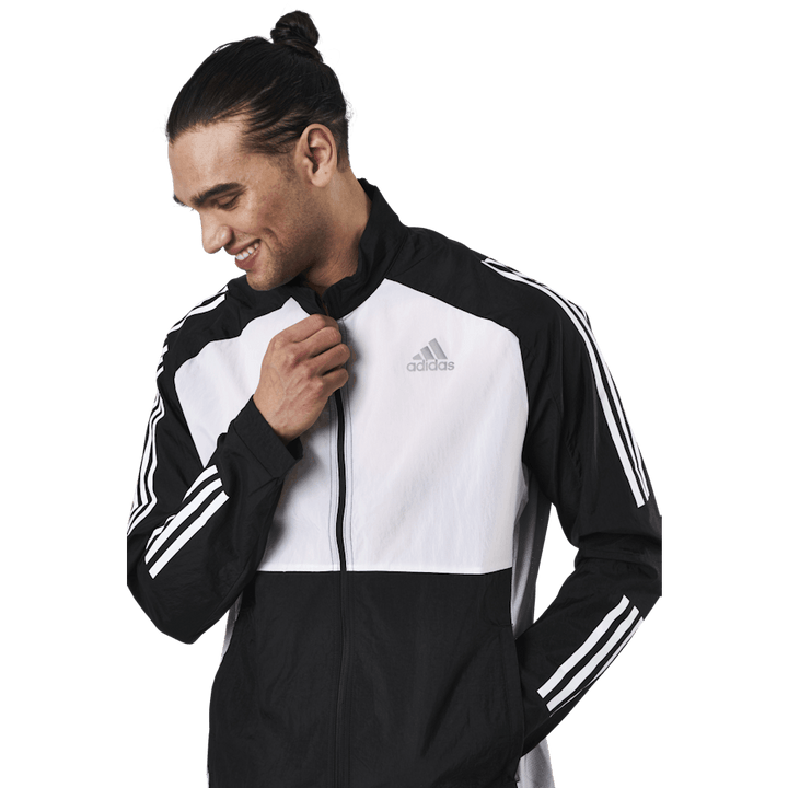 Adidas Track Jacket M Black / White / Halo Silver