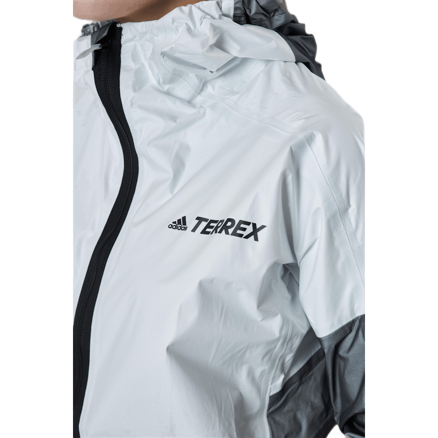 Terrex Agravic Tr Pro Rain Jacket Women White / Black