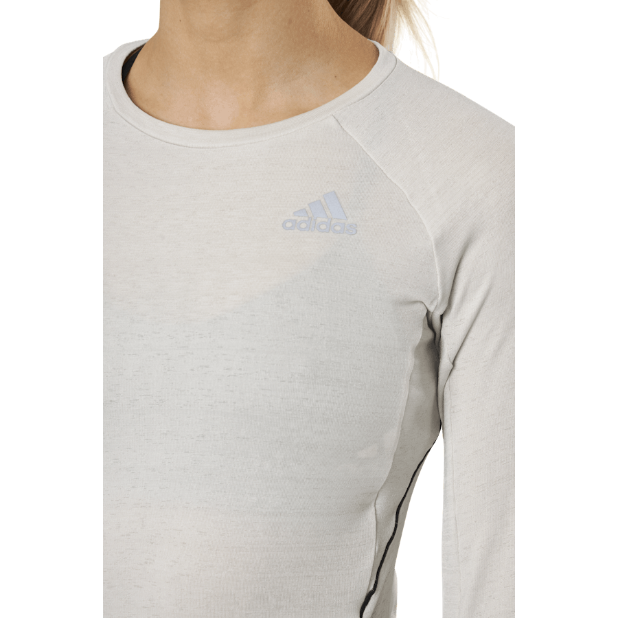 Adidas Runner majica z dolgimi rokavi ženske Alumina