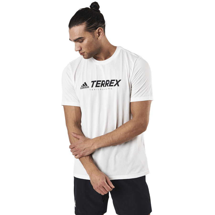 Terrex Primeblue Trail Functional Logo Tee Non-Dyed / Black
