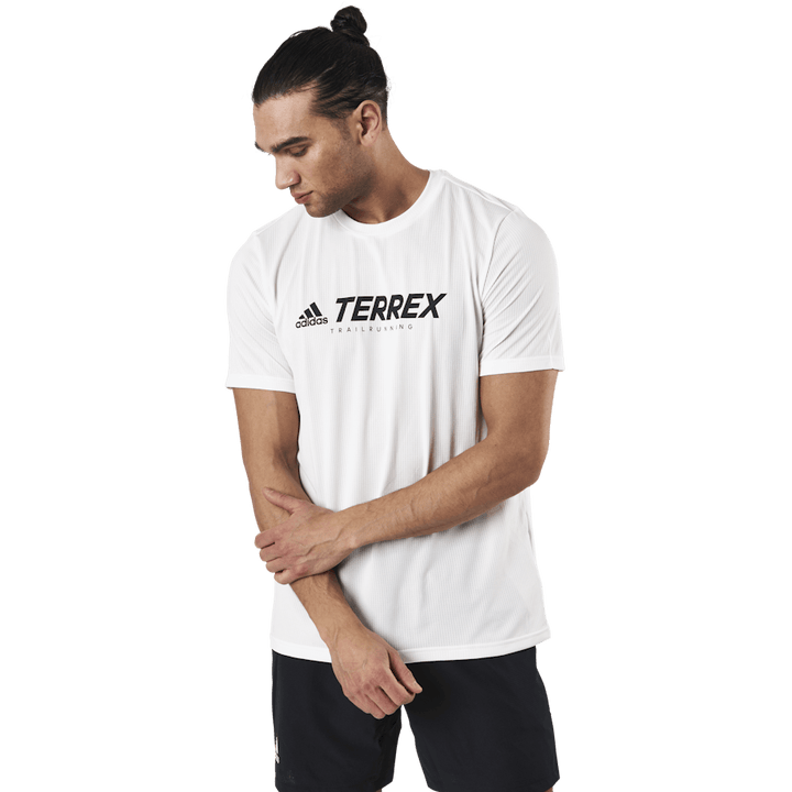 Terrex Primeblue Trail Functional Logo Tee Non-Dyed / Black