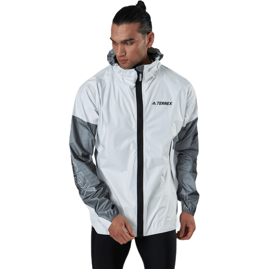 Terrex Agravic Tr Pro Rain Jacket Men White / Black