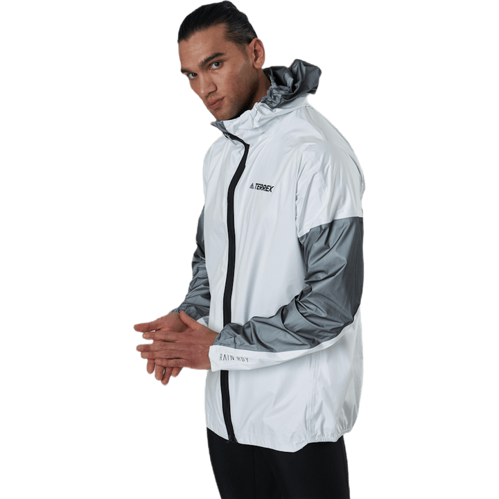 Terrex Agravic Tr Pro Rain Jacket Men White / Black