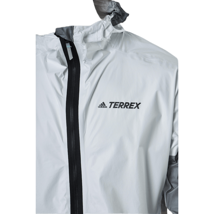 Terrex Agravic Tr Pro Rain Jacket Men White / Black