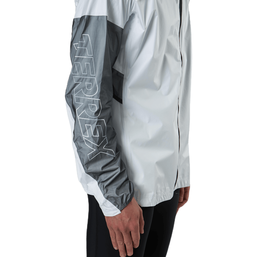 Terrex Agravic Tr Pro Rain Jacket Men White / Black