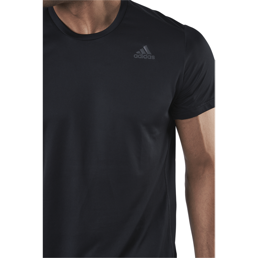 T-shirt Adidas Run It pour homme, noir