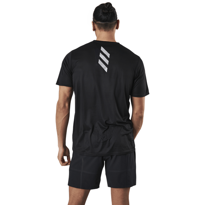 Adidas Fast Primeblue Tee Men Black / Reflective Silver