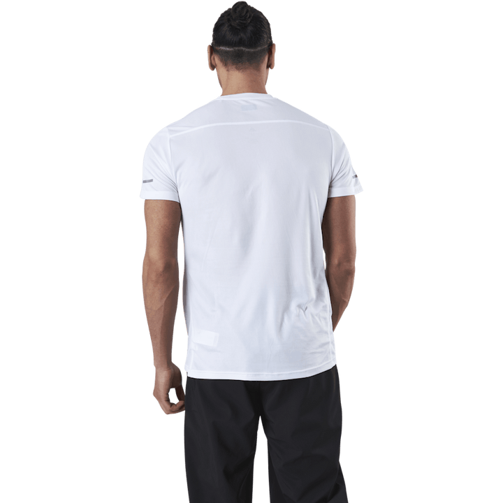 T-shirt Adidas Run It pour homme, blanc
