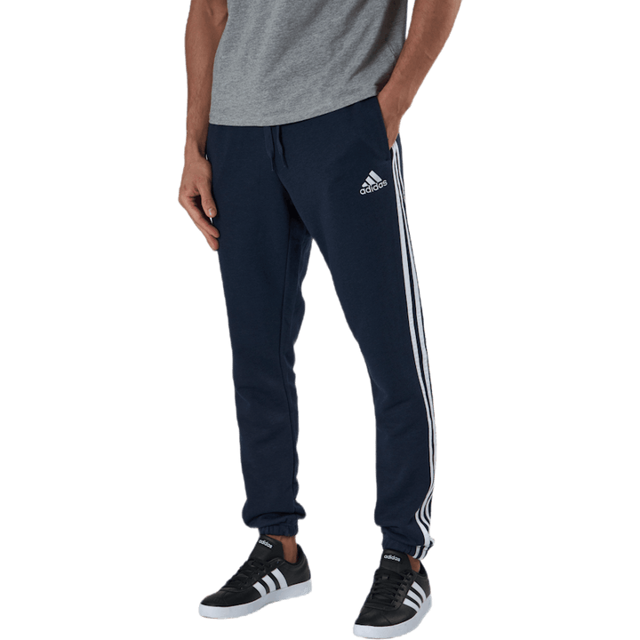 Essentials Tapered Elasticcuff 3 Stripes Pant Legend Ink / Bianco
