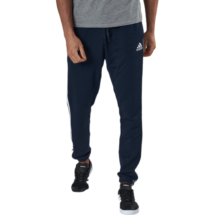 Essentials Tapered Elasticcuff 3 Stripes Pant Legend Ink / Bianco