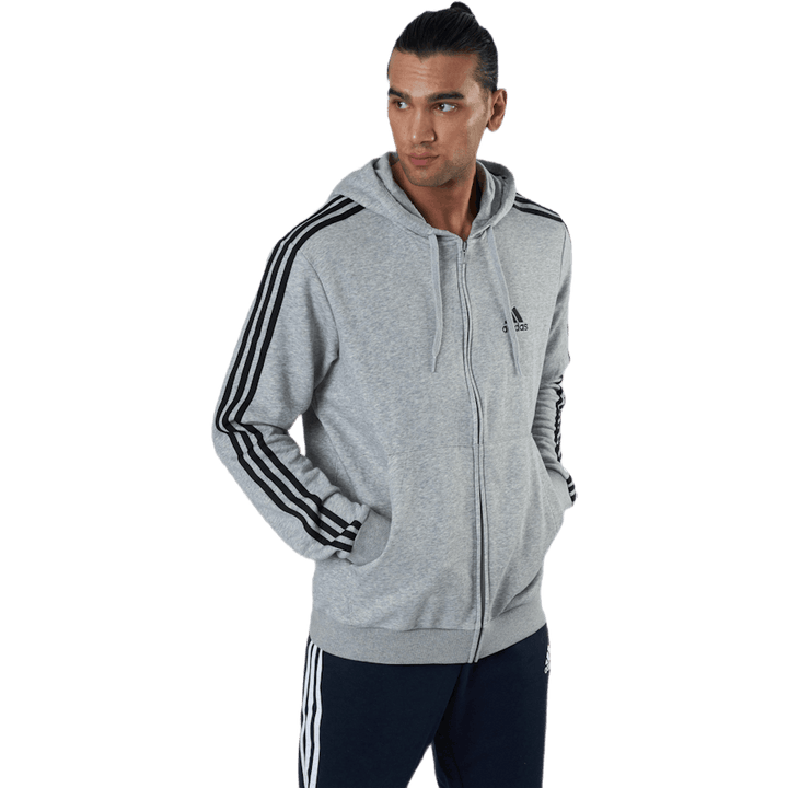 Essentials Full-Zip Hoodie Medium Grey Heather / Black