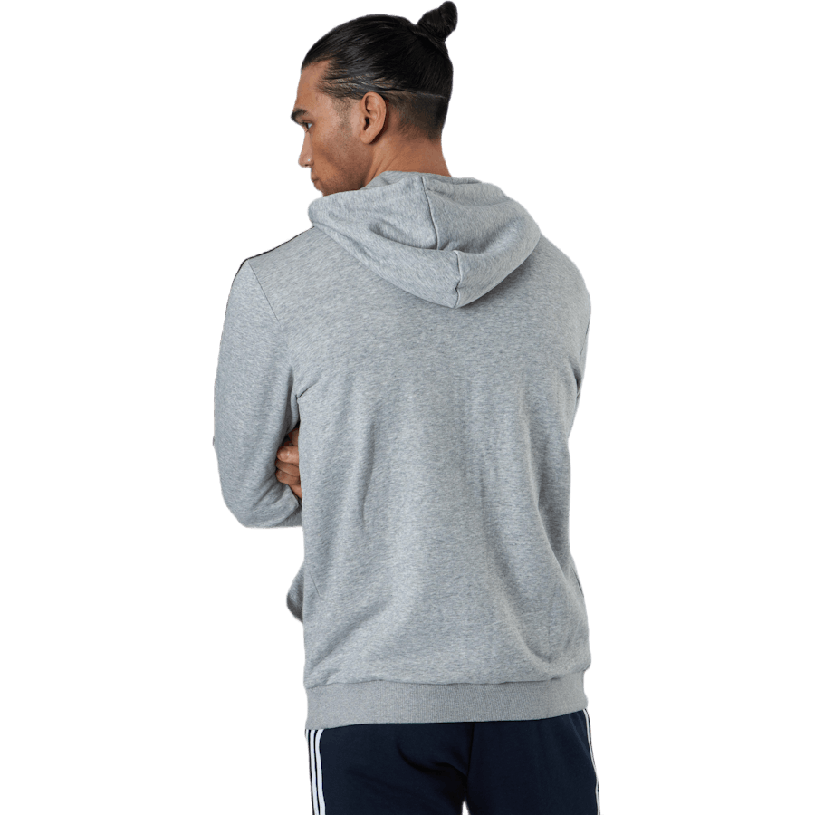Essentials Full-Zip Hoodie Medium Grey Heather / Black