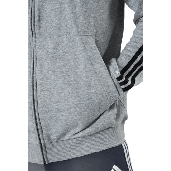 Essentials Full-Zip Hoodie Medium Grey Heather / Black