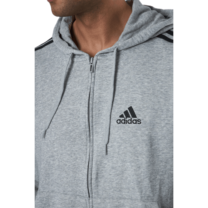 Essentials Full-Zip Hoodie Medium Grey Heather / Black