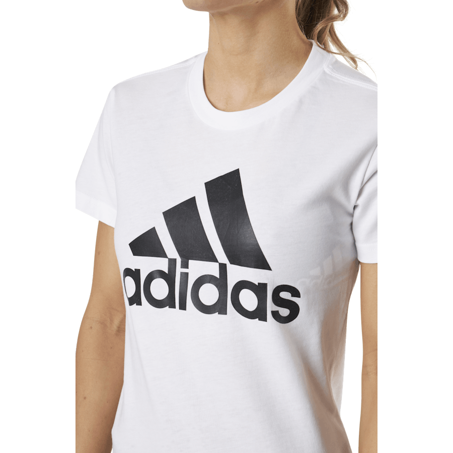 T-shirt Essentials Regular Blanc / Noir