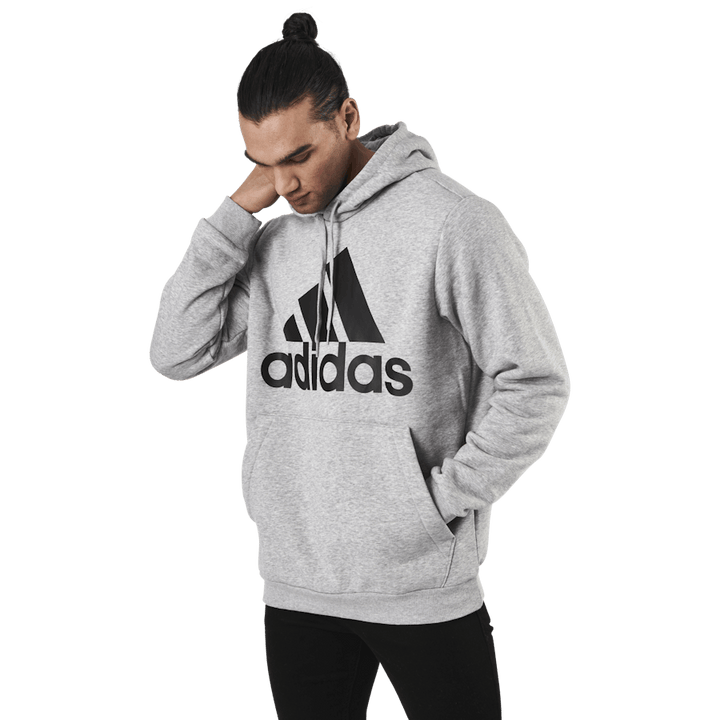Essentials Hoodie Medium Grey Heather / Black