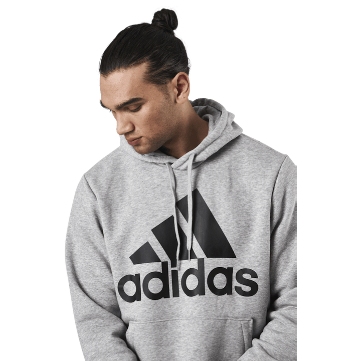 Essentials Hoodie Medium Grey Heather / Black