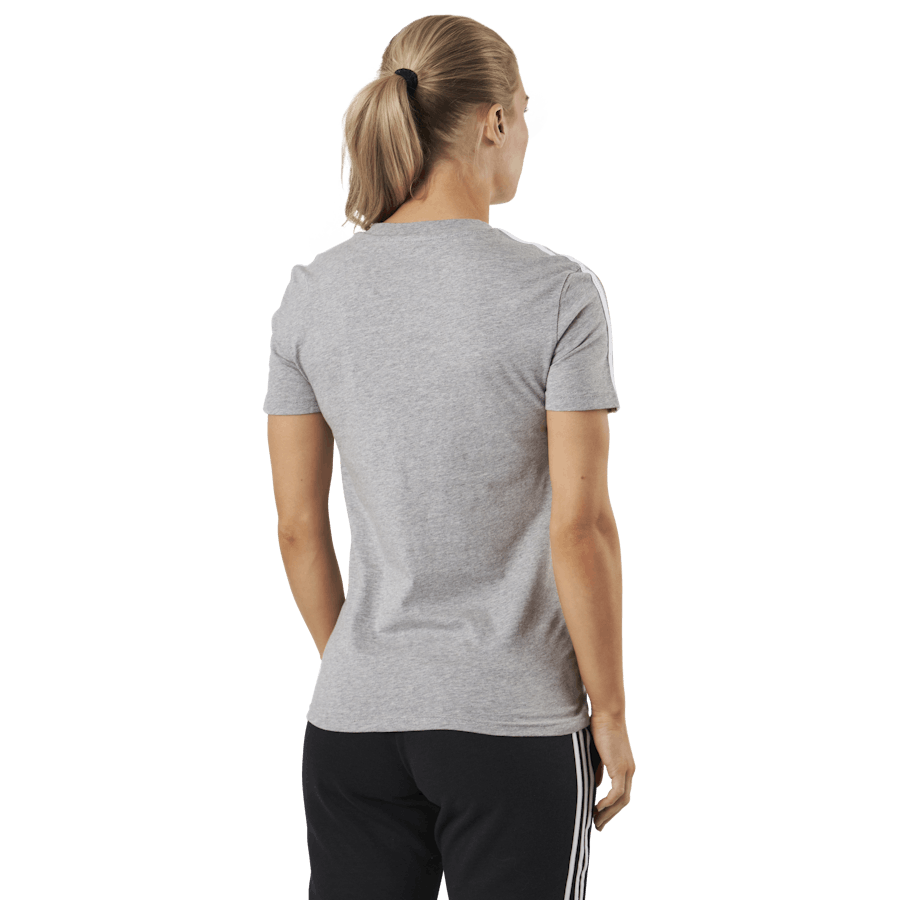 Essentials Slim T-Shirt Medium Grey Heather / White